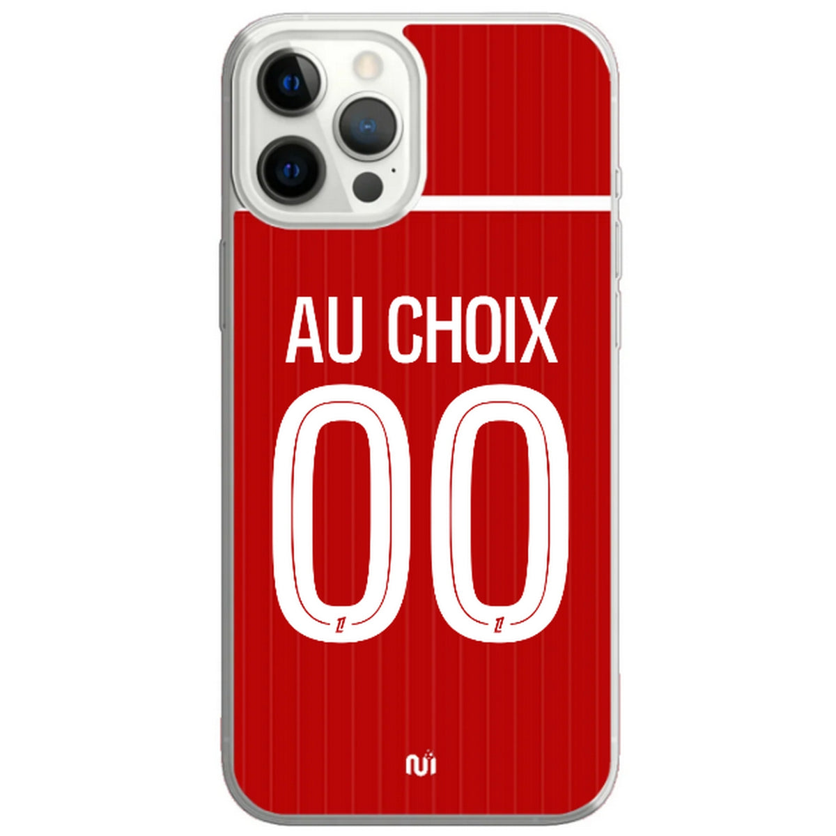 Coque téléphone maillot Brest domicile  2026 2027 personnalisable prénom et numéro au choix