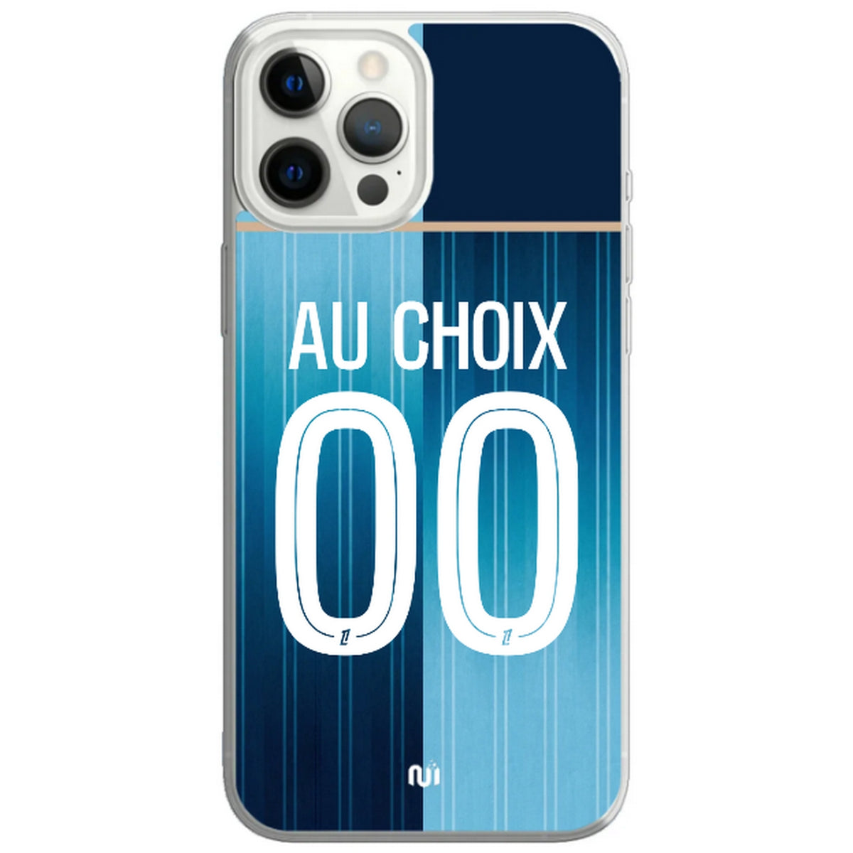 Coque téléphone maillot Le Havre domicile 2026 2027 personnalisable prénom et numéro au choix