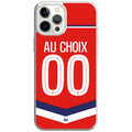 Coque téléphone maillot Lille domicile  2026 2027 personnalisable prénom et numéro au choix