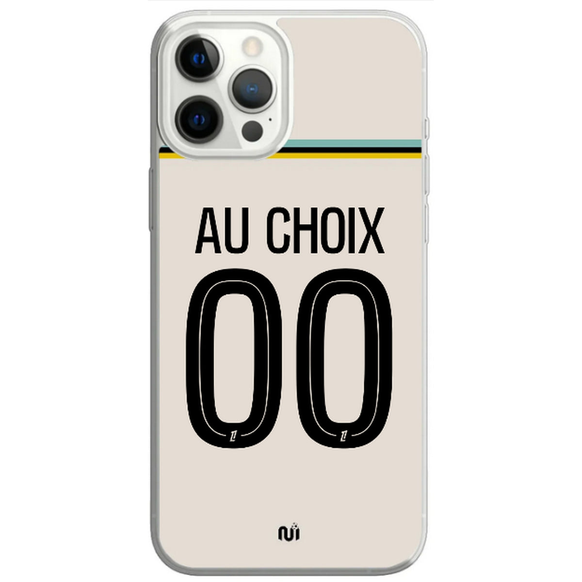 Coque téléphone maillot Metz exterieur  2026 2027 personnalisable prénom et numéro au choix