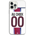 Coque téléphone maillot Paris exterieur  2026 2027 personnalisable prénom et numéro au choix