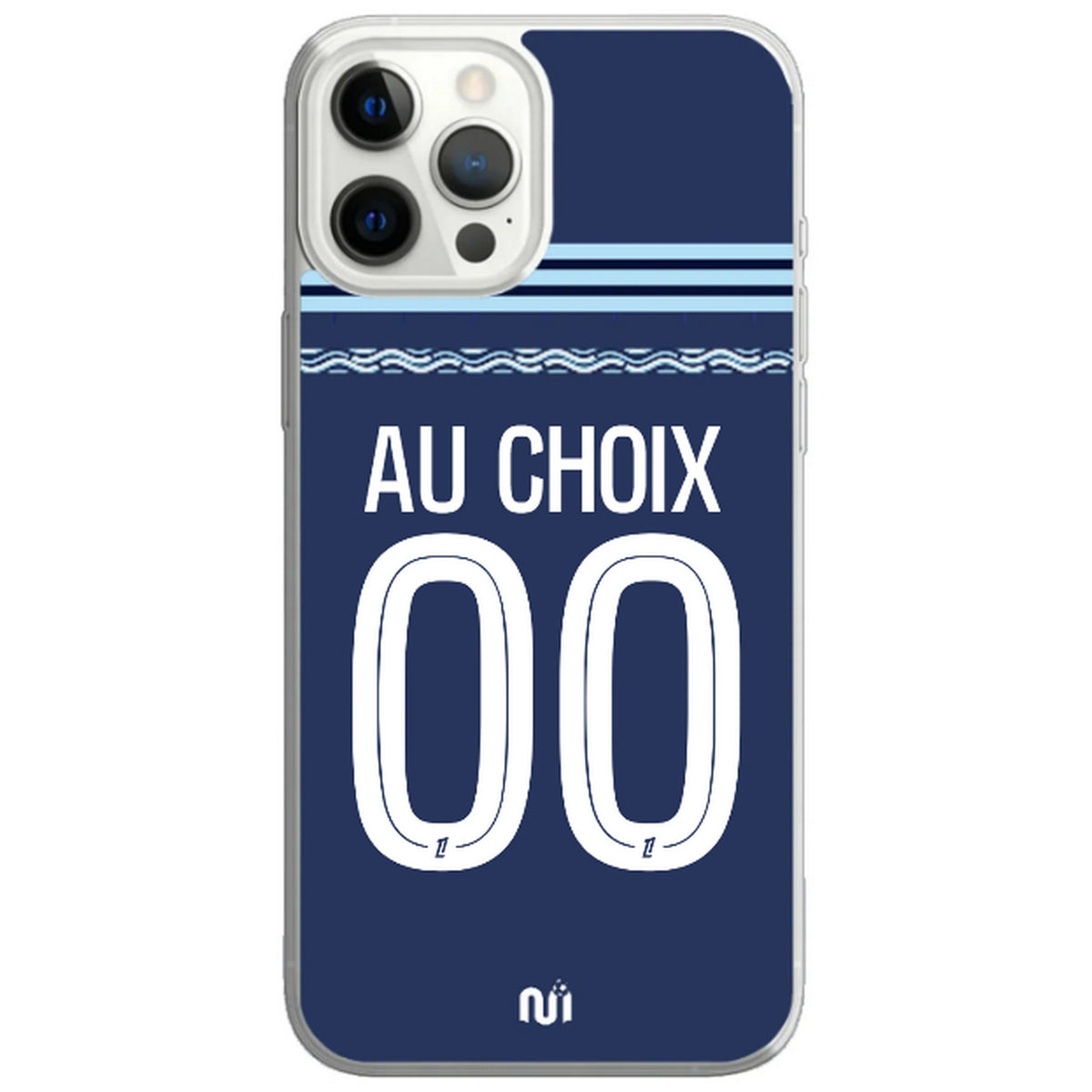 Coque téléphone maillot Paris FC  2026 2027 personnalisable prénom et numéro au choix
