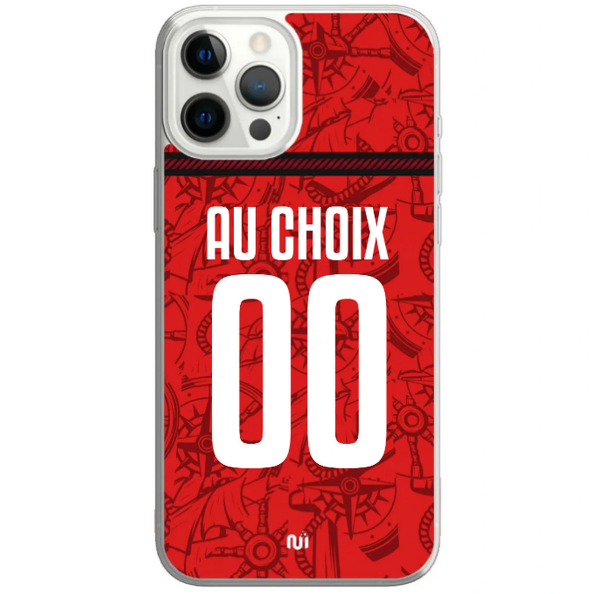 Coque téléphone maillot rugby RC Toulon domicile  2026 2027 personnalisable prénom et numéro au choix