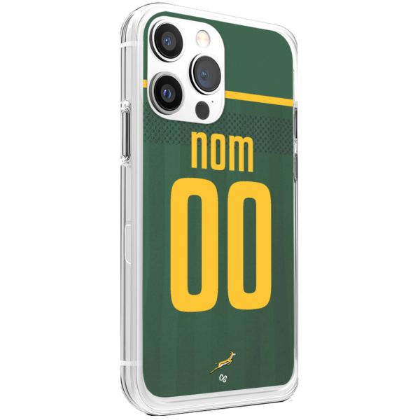 Coque rugby Afrique du Sud domicile 2023 personnalisable