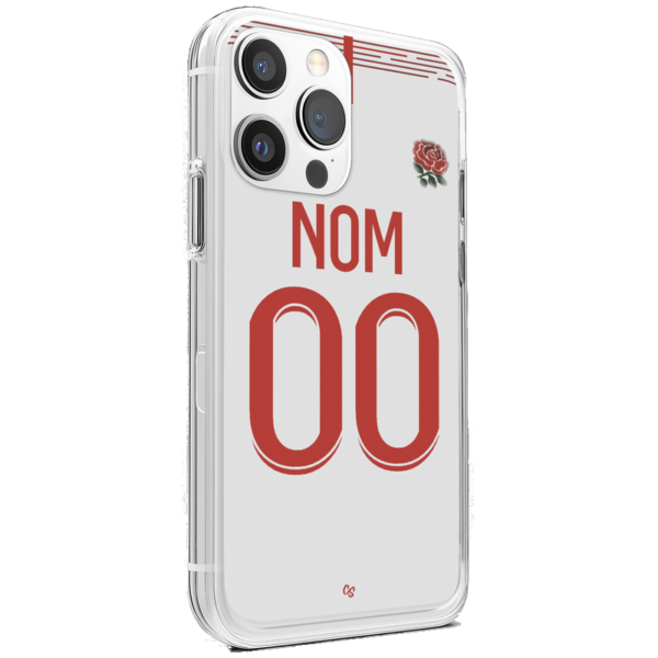 Coque rugby Angleterre domicile 2023 personnalisable