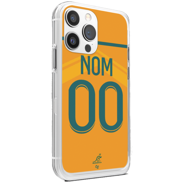 Coque rugby Australie domicile 2023 personnalisable