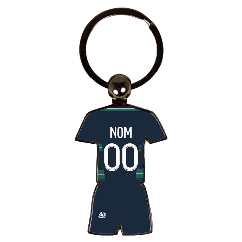 Porte clés Rugby maillot écosse domicile coupe du monde 2023 personnalisable