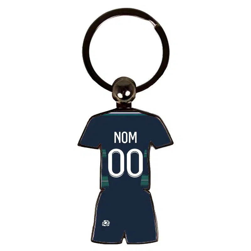 Porte clés Rugby maillot écosse domicile coupe du monde 2023 personnalisable