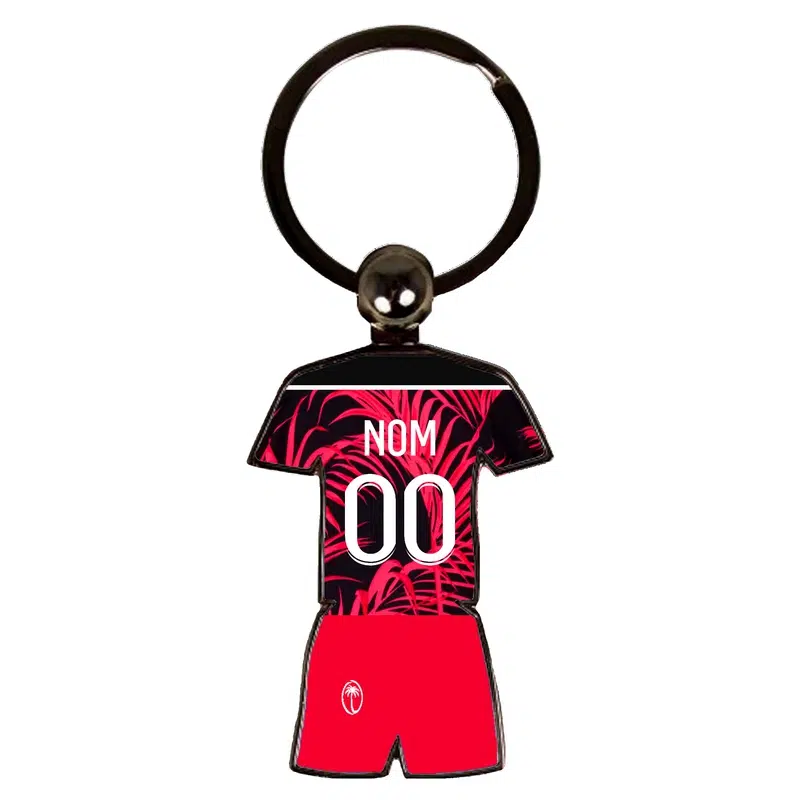 porte-clés spécial maillot de rugby des Fidji