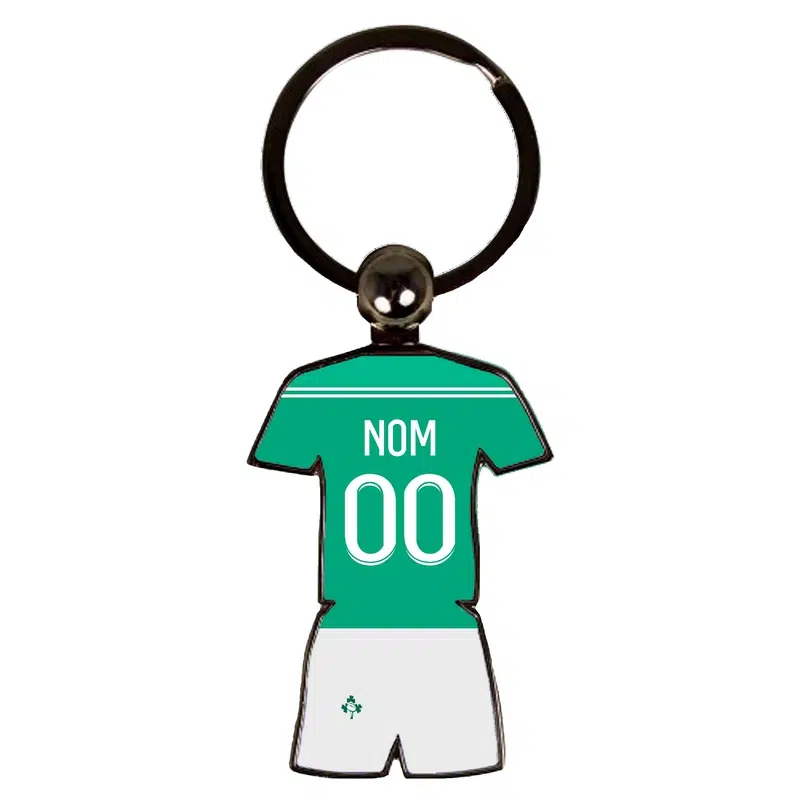 porte-clés spécial maillot de Rugby modèle domicile coupe du monde 2023
