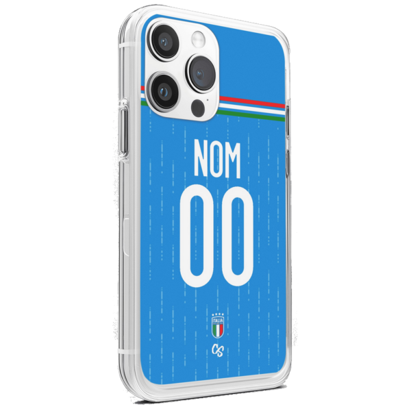 Coque de foot Italie domicile 2024 personnalisable
