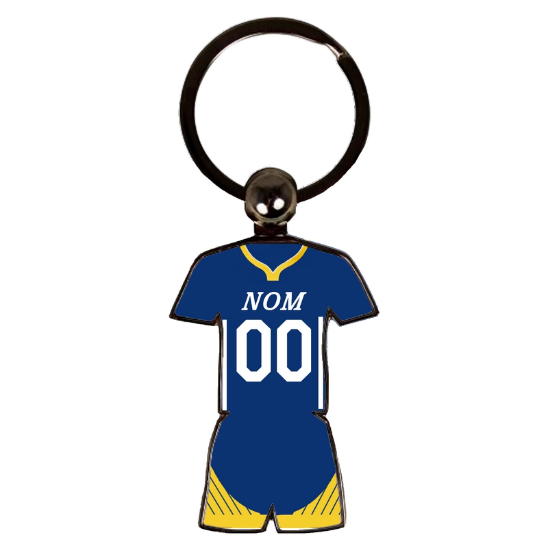 porte-clés spécial maillot de basket du Golden State