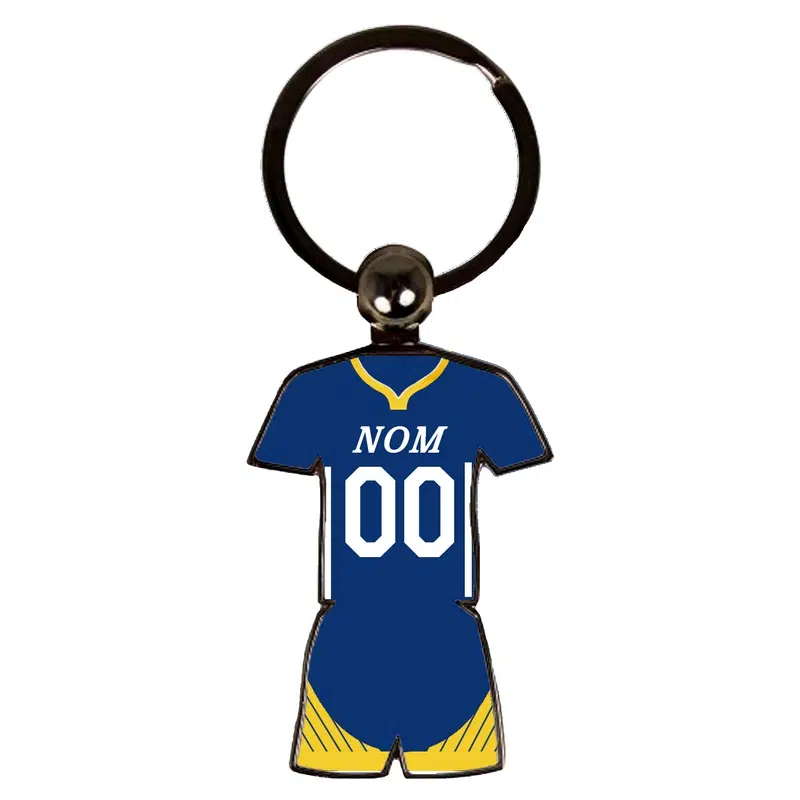 porte-clés spécial maillot de basket du Golden State