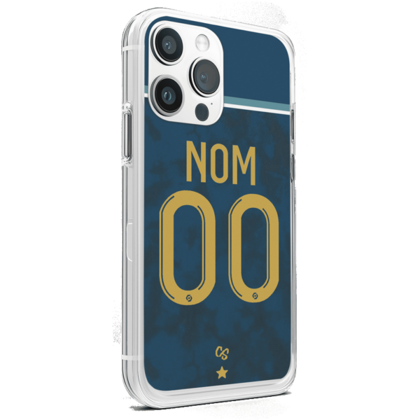 Coque de foot Marseille extérieur 2024-2025 personnalisable