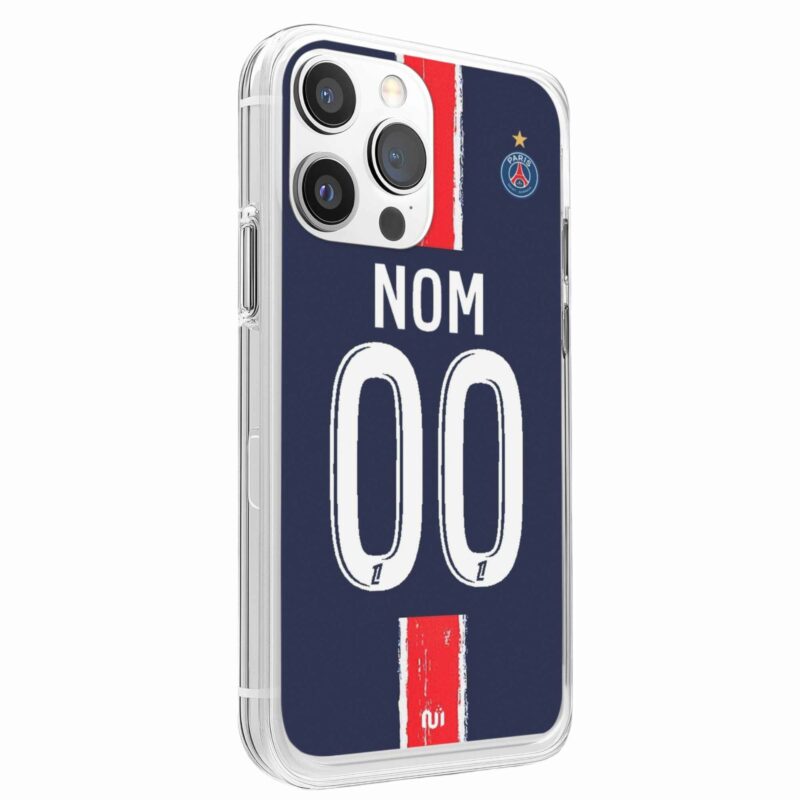 Coque de foot Paris domicile 2024-2025 personnalisable