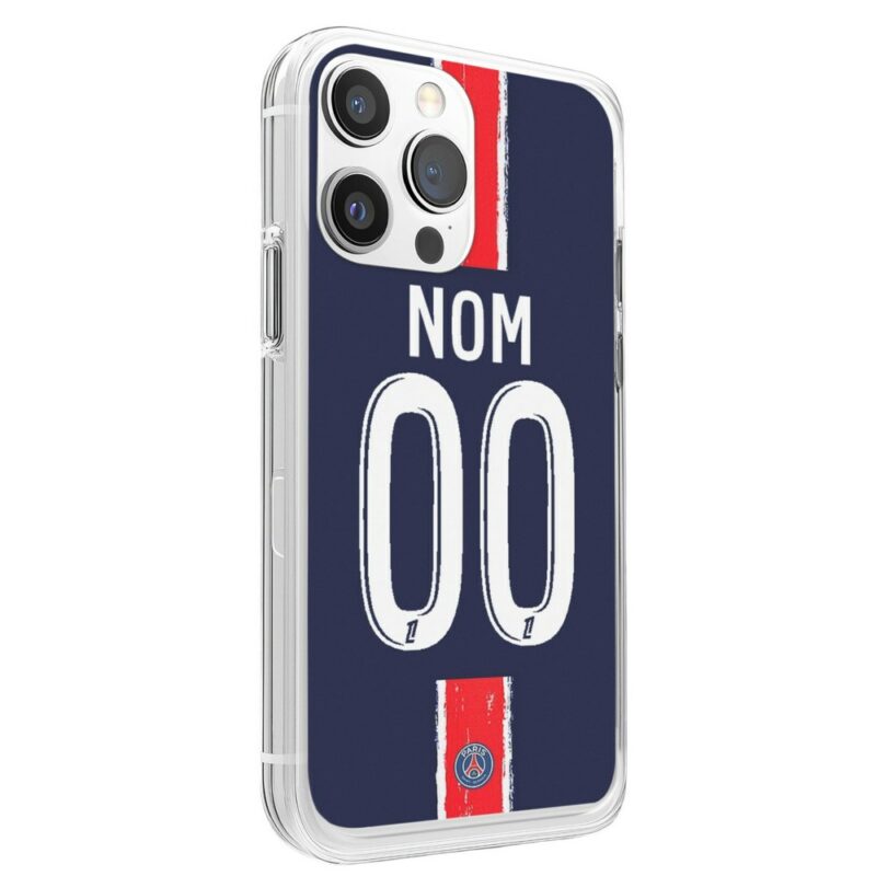 Coque de foot Paris domicile 2024-2025 personnalisable