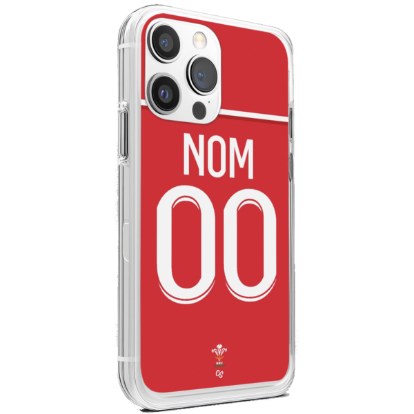 Coque rugby Pays De Galles domicile 2023 personnalisable