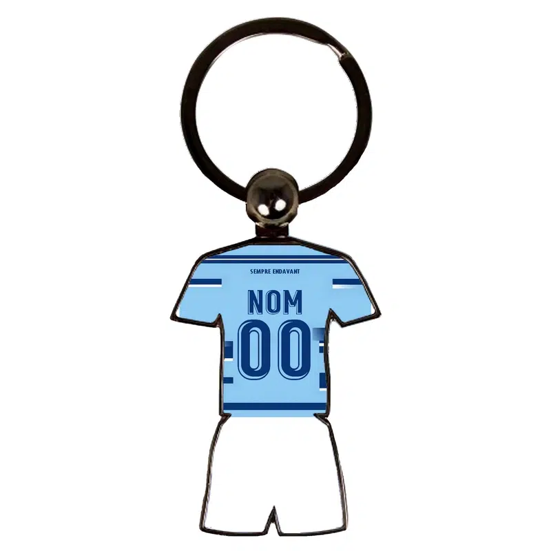 porte-clés spécial maillot de Rugby modèle domicile saison 2023 2024