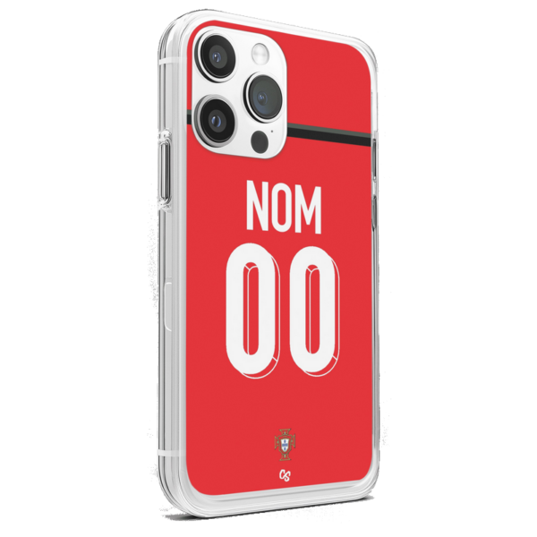 Coque de foot Portugal domicile 2024 personnalisable