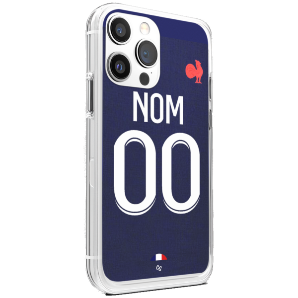 Coque rugby France domicile 2023 personnalisable