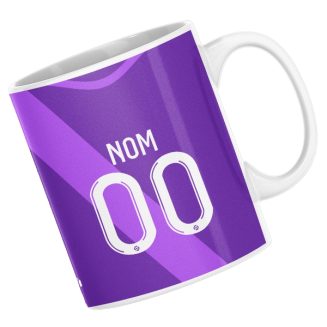 Mug football Toulouse dom 24 25 personnalisable