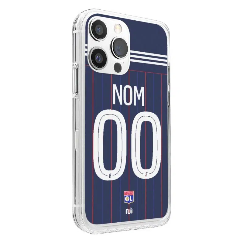 Coque de foot Lyon extérieur 2025-2026 personnalisable
