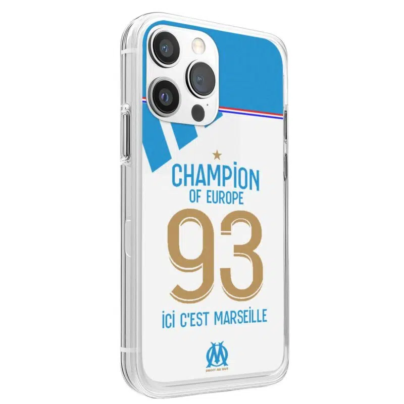 Coque Marseille Champion d'Europe 1993