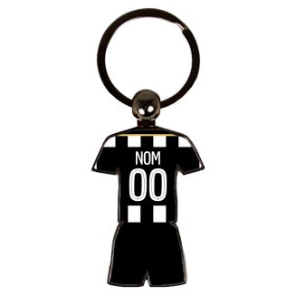 Porte-clés maillot Angers domicile 2024 2025 personnalisable avec nom et numéro