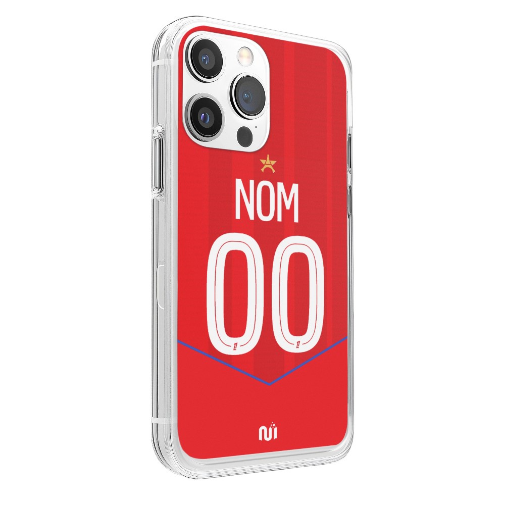 Coque de foot Paris maillot third 2025-2026 personnalisable avec nom et numéro