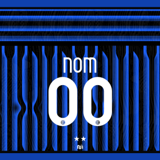 Plaque de Rue Inter Milan 2025/2026 – Maillot Domicile