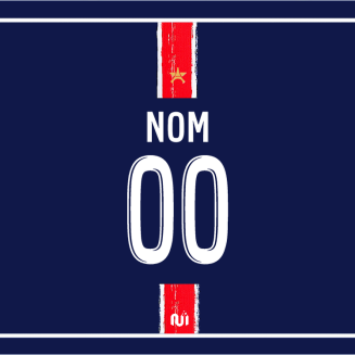 Plaque de Rue Paris Domicile 2024/2025 – Personnalisable