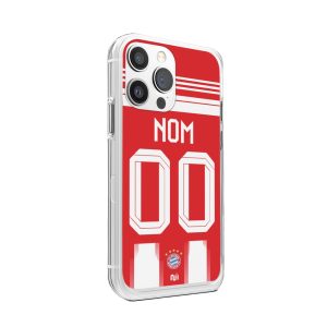 Coque Bayern Munich Domicile 2025/2026 Personnalisée