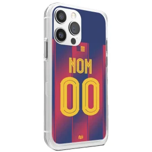 Coque Foot FC Barcelone 24-25 Personnalisable (Prénom/Nom) - iPhone & Samsung