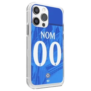 Coque Foot Chelsea Domicile 25-26 Personnalisable (Prénom/Nom) - iPhone & Samsung