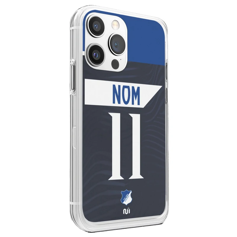 Coque Foot Hoffenheim Domicile 25-26 Personnalisable (Prénom/Nom) - iPhone & Samsung
