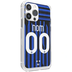 Coque Foot Inter Milan Domicile 25-26 Personnalisable (Prénom/Nom) - iPhone & Samsung