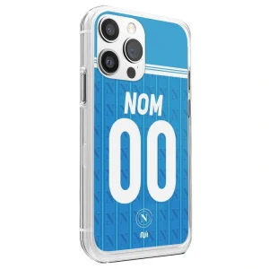 Coque Foot Naples Domicile 25-26 Personnalisable (Prénom/Nom) - iPhone & Samsung