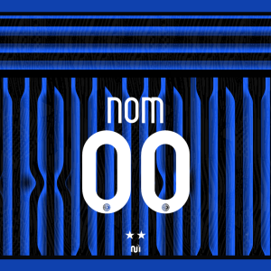 Plaque de Rue Inter Milan 2025/2026 – Maillot Domicile