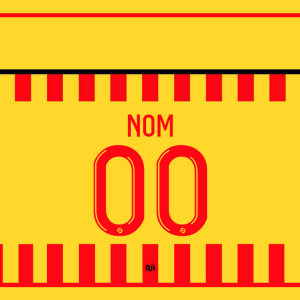 Plaque de Rue Lens 2025/2026 – Maillot Domicile