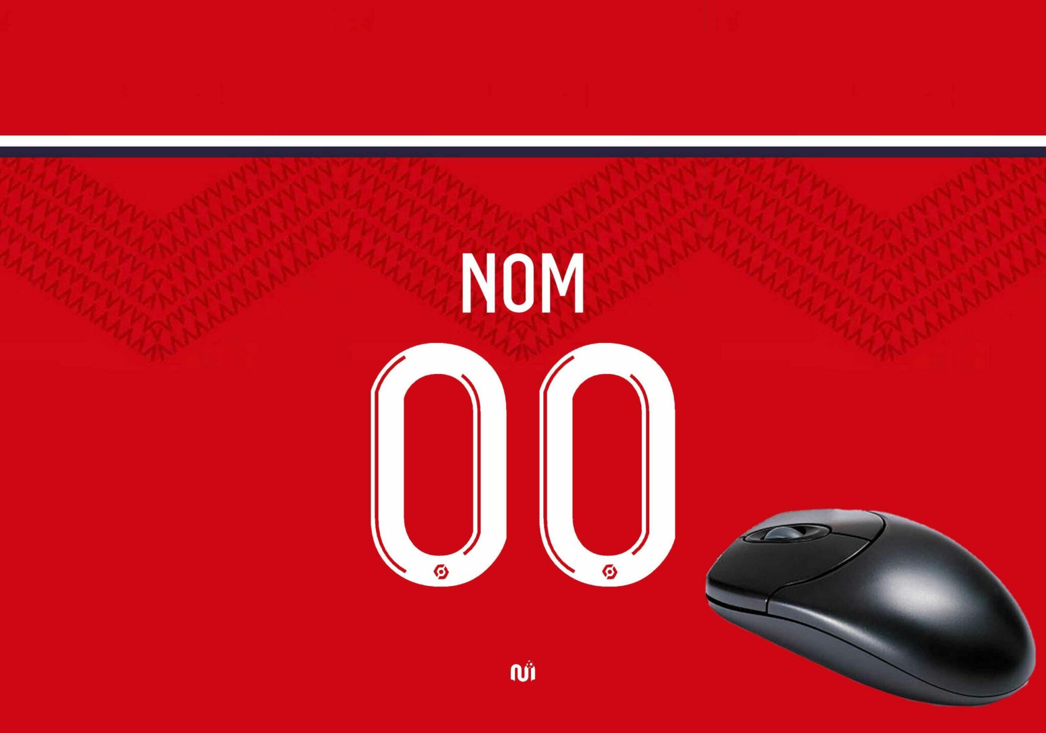 TAPIS DE SOURIS LILLE DOMICILE 2025