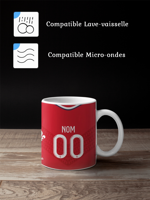Mug Lille 24 25 - Domicile – Image 2