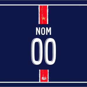 Plaque de Rue Paris Domicile 2024/2025 – Personnalisable