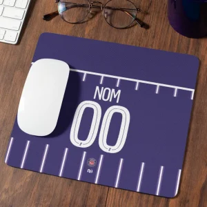 Tapis de souris football toulouse personnalisable domicile 2026-2027