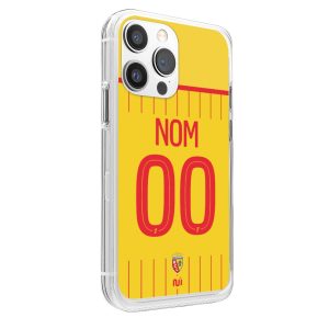 Coque de foot Lens domicile 2025-2026 personnalisable