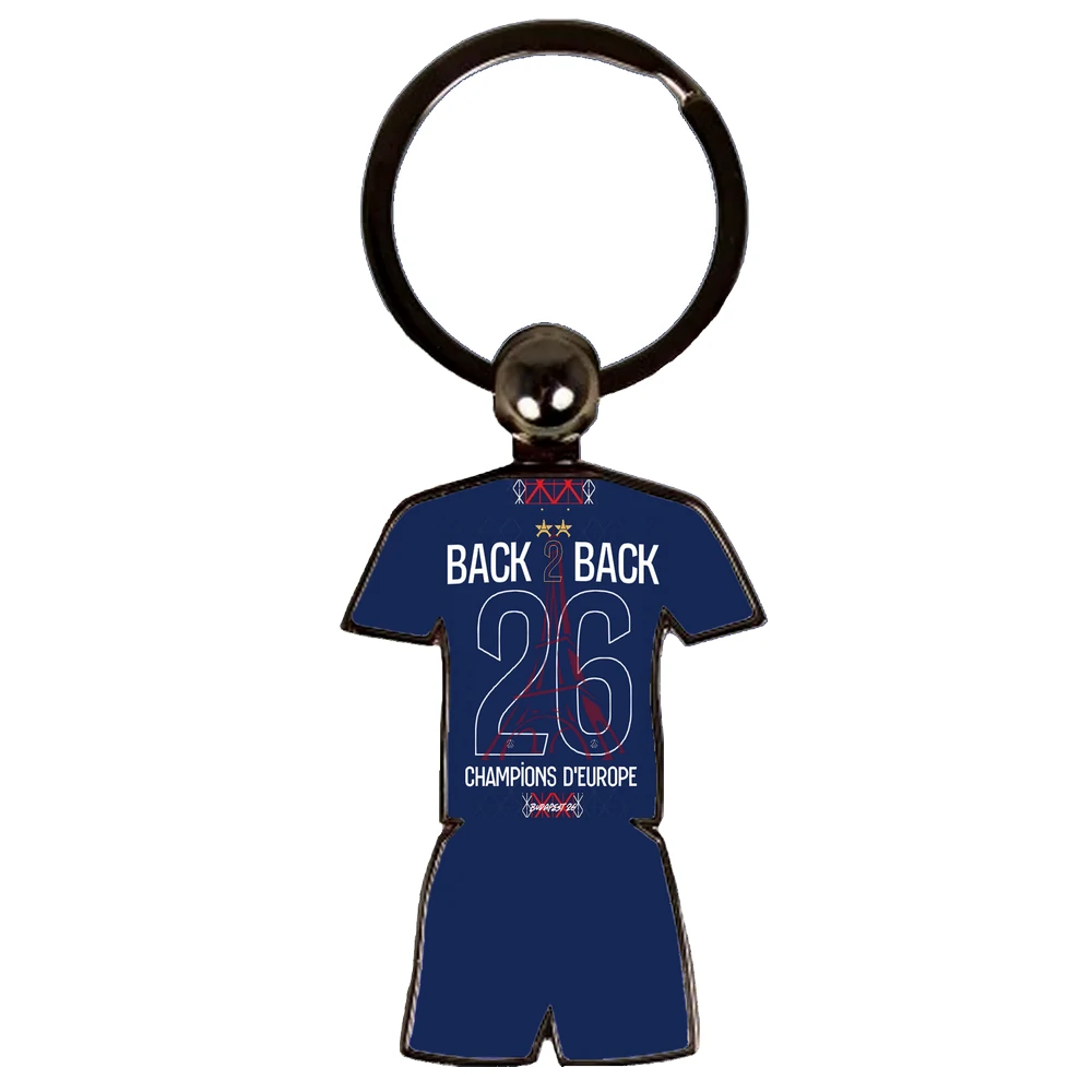 Porte-clés maillot domicile Paris édition collector Back 2 Back