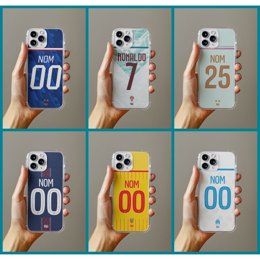 Boutique ma coque sport - Avis clients coques de téléphone foot personnalisables en main