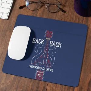 Tapis de souris Paris Back to Back 2026 domicile 2 étoiles
