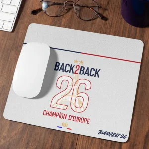 Tapis de souris Paris Back to Back 2026 exterieur 2 étoiles