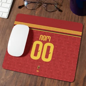 Tapis de souris football belgique personnalisable coupe du monde 2026 domicile
